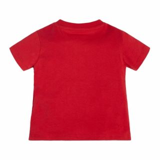 Guess Бебешка тениска, RUGBY RED