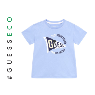 Guess Детска тениска за момче BRAND BABY SHARK
