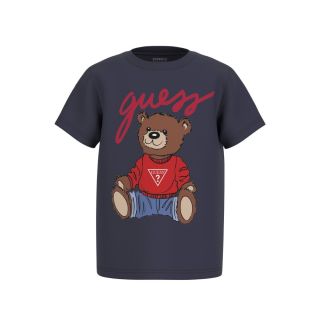 Guess Bear Тениска с мече SMART BLUE