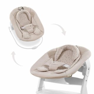  Hauck Бебешка кошара Play N Relax Center New, 2 нива, Quilted Grey