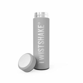 Детски термос “Hot or Cold” – 420 ml - сив Twistshake