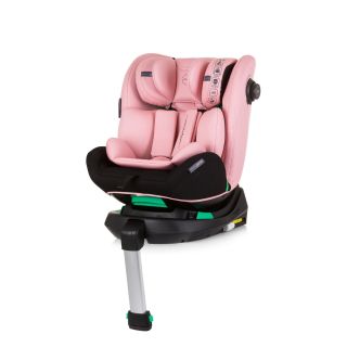 Chipolino Детски стол за кола 360 I-SIZE 40 - 150, Олимпус, Фламинго