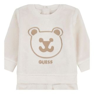 Guess Bear Бебешки плюшен сет за момче WHITE