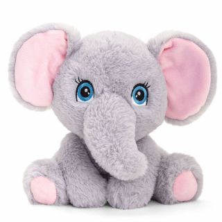 Keeleco Adoptable World, Екологична играчка, Слон, 16 см, Keel Toys
