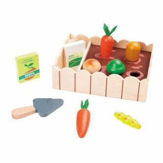 Дървена играчка - Моята зеленчукова градина, Lelin Toys