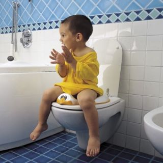 OkBaby Детска седалка за тоалетна чиния ДУКА 12м+ оранжев