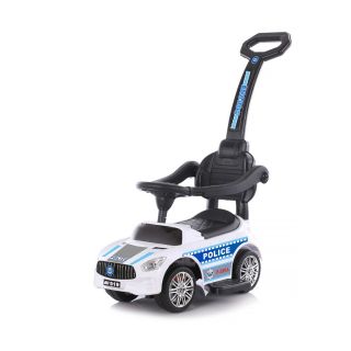 Chipolino детска кола за яздене с дръжка Полиция