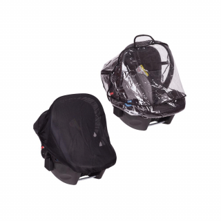 Комплект дъждобран и слънчобран за столче за кола Phil&Teds Alpha и Mountain Buggy Protect