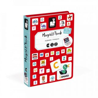 Janod Магнитна книга - Френската азбука