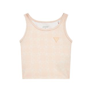 Guess Детски спортен топ Active Beige