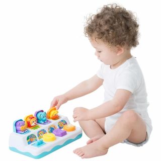 Активна играчка със светлини и звуци Волан от серията Playgro +LEARN за деца 12-36м