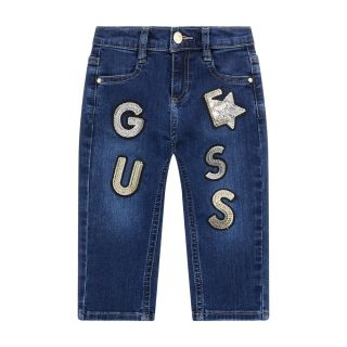 Детски дънки за момиче RINSE GUESS LETTERS