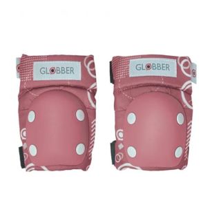 GLOBBER Комплект детски протектори за тротинетки, размер XXS – пастелно розови