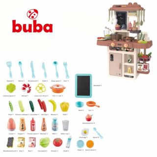 Детска кухня Buba Home Kitchen, 42 части, 889-188, розова