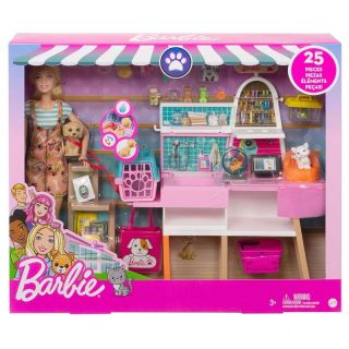 Кукла Mattel BARBIE с Бутик за домашни любимци 3402302