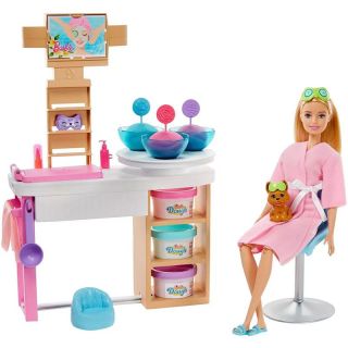 Игрален комплект Mattel Barbie Кукла и Спа салон