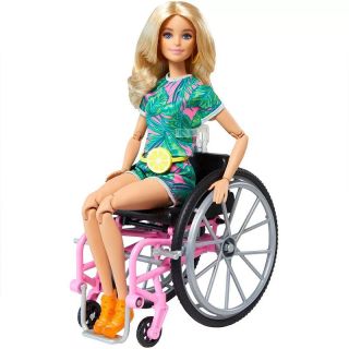 Кукла Mattel BARBIE Fashionistas 165 с инвалидна количка 3402294