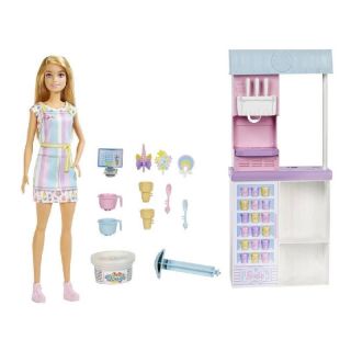 Кукла Mattel Barbie с Магазин за сладолед