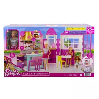 Кукла Mattel Barbie с ресторант