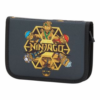 Ученически несесер LEGO® NINJAGO® Team Golden със съдържание 2022