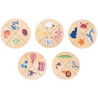 Lelin Toys, Игра Лото, за тактилни усещания, Докосни и съпостави