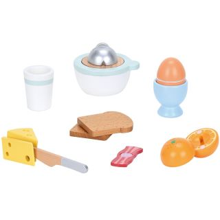 Lelin Toys Дървени зеленчуци за рязане, с дъска