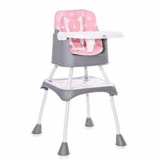 Lorelli Детско столче за хранене TRICK 3в1, Pink Bears