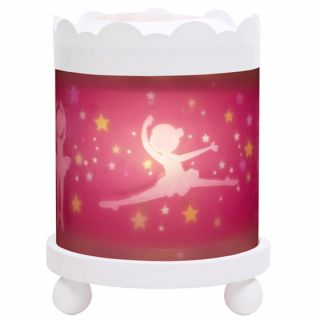Магическа кръгла лампа Принцеси - Бяла 12 V