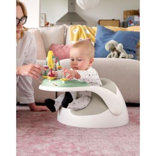 Mamas & Papas Столче Baby Snug с табла с играчки - Clay