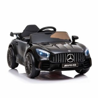 Chipolino Елетрическа кола Mercedes Benz GTR AMG, черна, EVA гуми