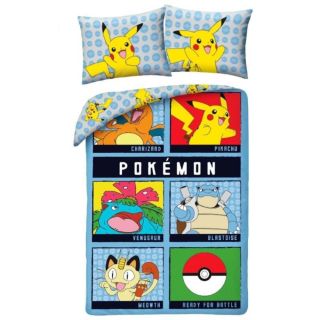 Pokemon Детски спален комплект POK-919BL
