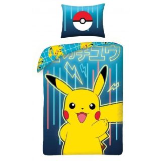 Pokemon Детски спален комплект POK-919BL
