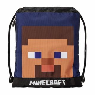 Minecraft Ученическа спортна торба Steve 2022