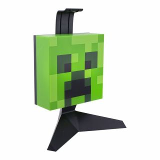 Minecraft Светеща стойка за слушалки Creeper