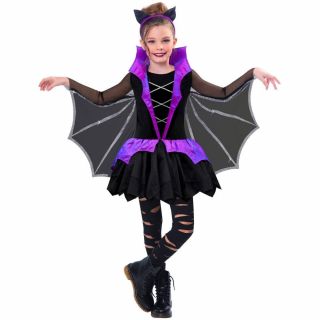 Детски карнавален костюм Amscan Miss Battiness 9904775 6-8 години