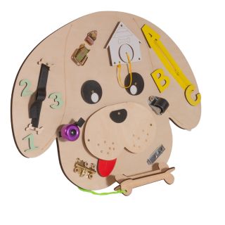 Moni Мантесори дървена дъска DOG