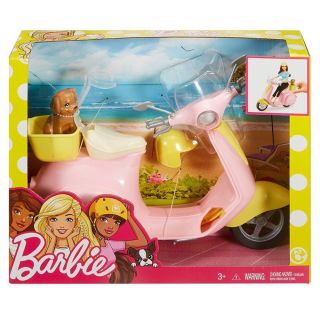 Мотопед с кученце Mattel BARBIE