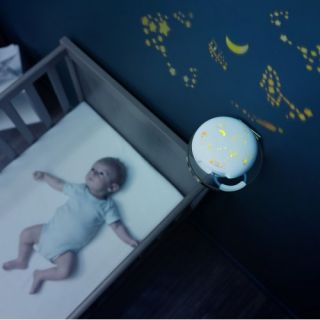 Babymoov Нощна лампа и музикален проектор и треньор на съня