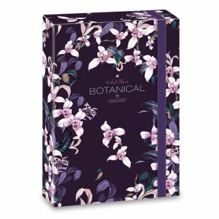  Ars Una Кутия с ластик Botanic Orchid А4