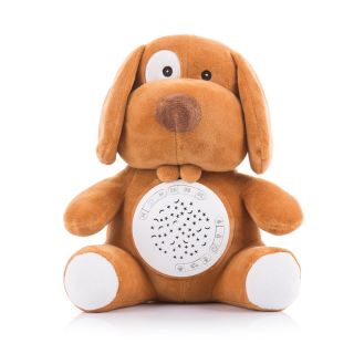 Плюшена играчка с проектор и музика - Кученце