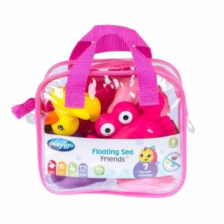PLAYGRO Играчки за баня Морски Животни (7бр.оп.) момиче, 6м+ 0188416