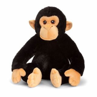 Шимпанзе, плюшена екологична играчка от серията Keeleco, 25 см., Keel Toys