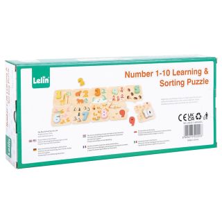 Lelin Toys, Игра Лото, за тактилни усещания, Докосни и съпостави