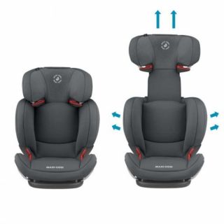 Maxi-Cosi Стол за кола 15-36кг RodiFix Air Protect, Authentic Graphite