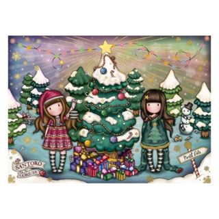 Santoro Gorjuss  Коледен календар Merry and Bright