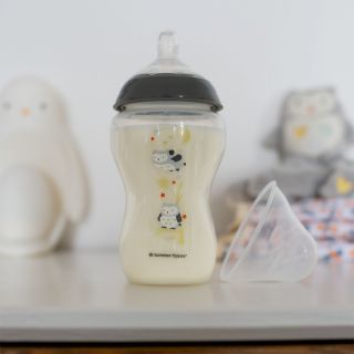 Бебешко шише за хранене 340мл, подходящо за 3м+