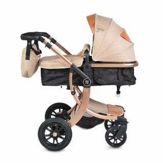Moni Комбинирана детска количка SOFIE, Сива