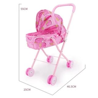 Детска кукла бебе Sarika със столче и аксесоари за игра PAT48855