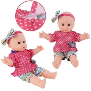 Детска кукла бебе Sarika със столче и аксесоари за игра PAT48855