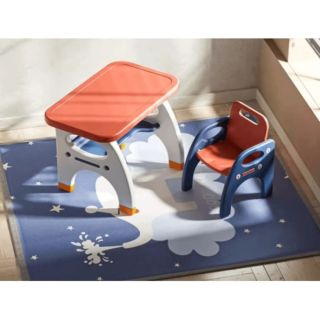 Sonne Детска маса с един стол в червен и син цвят
